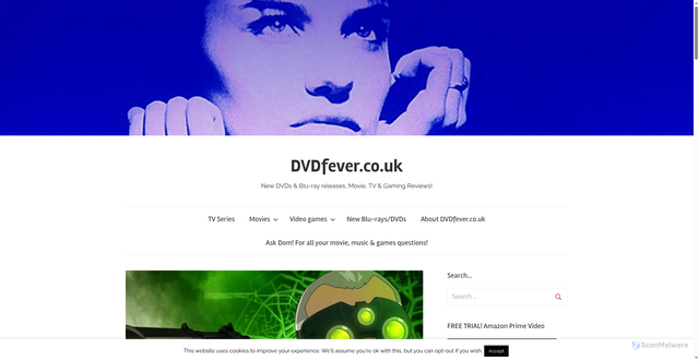 Security scan screenshot of https://dvd-fever.co.uk/splinter-cell-deathwatch-the-dvdfever-review-netflix-liev-schreiber/