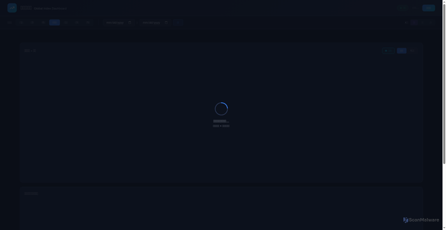 Security scan screenshot of https://market-dashboard-v2-6gbfpx2rt9.edgeone.dev/