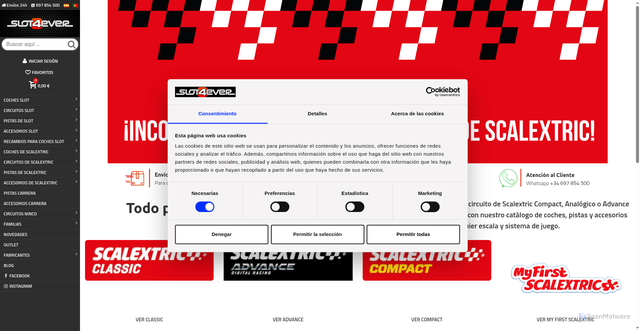 Security scan screenshot of https://slot4ever.com