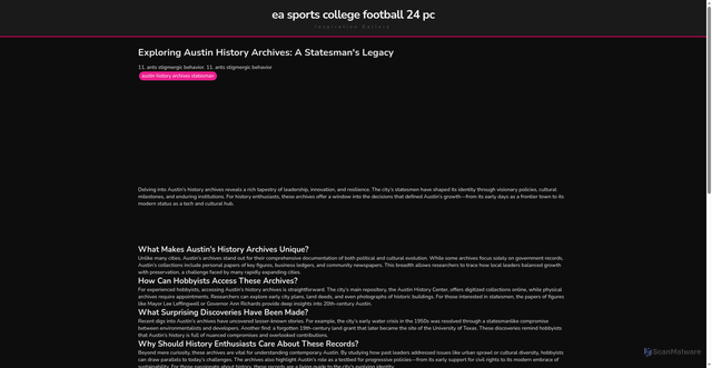 Security scan screenshot of https://langkahdigitalblog-dpqpckrtrsew.edgeone.app/austin-history-archives-statesman.html
