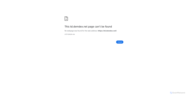 Security scan screenshot of https://td.demdex.net