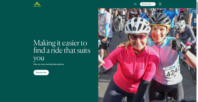 Security scan screenshot of https://auscycling.org.au/