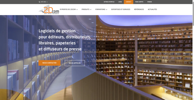 Security scan screenshot of https://2dcom.fr