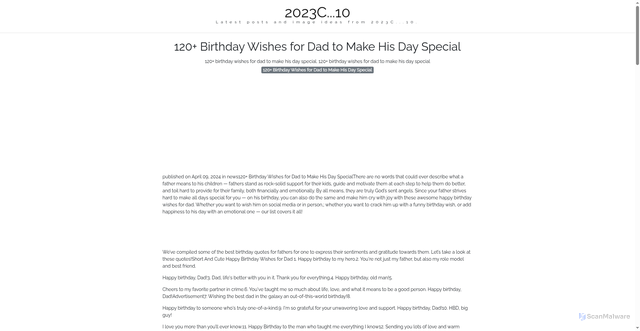 Security scan screenshot of https://pikselmotionline-dpiuf3ygir9m.edgeone.app/120-birthday-wishes-for-dad-to-make-his-day-special.html