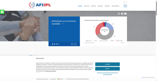Security scan screenshot of https://www.afi-ipl.org/