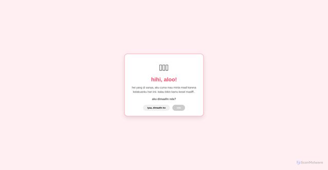 Security scan screenshot of https://dibaca-yaa-h832vy3fwr.edgeone.app/