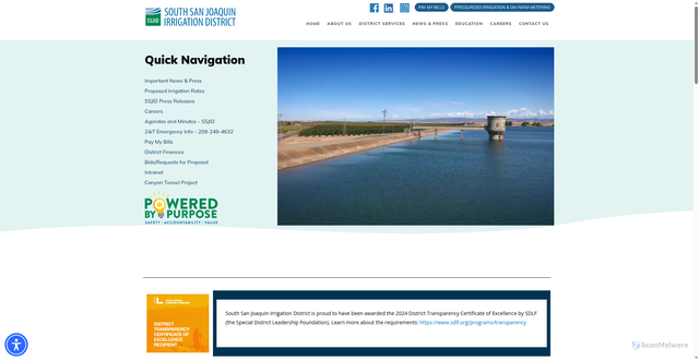 Security scan screenshot of https://www.ssjid.gov/