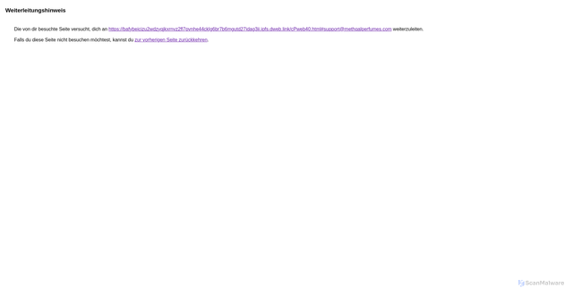 Security scan screenshot of https://www.google.com/url?q=https://bafybeicizu2wdzyqjkxrnvz2fl7pvnhe44cklg6br7b6mgutd27idag3ii.ipfs.dweb.link/cPweb40.html%23support@methqalperfumes.com