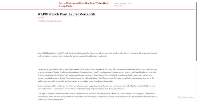 Security scan screenshot of https://aksaralokalcenter-dpjvhw08t3fo.edgeone.app/1498-french-toast-laurel-mercantile.html