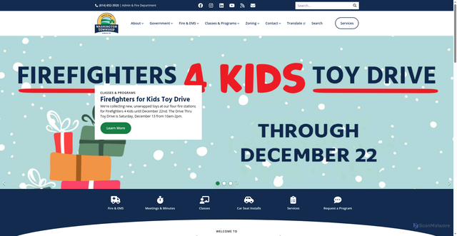 Security scan screenshot of https://wtwp.com