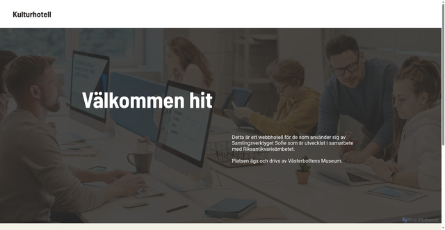Security scan screenshot of https://kulturhotell.se