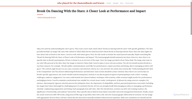 Security scan screenshot of https://rasacreativestudio-dp19pts6d5j2.edgeone.app/brook-on-dancing-with-the-stars.html