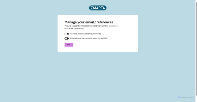 Security scan screenshot of accounts-api-us.ortto.app