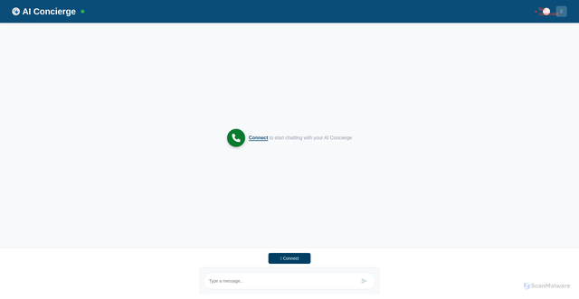 Security scan screenshot of https://ai.test.dev.mybookingplatform.com