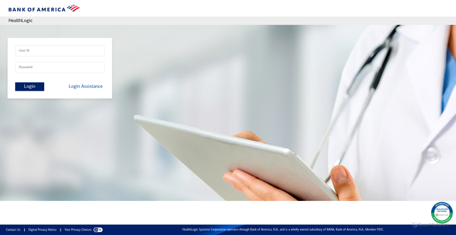 Security scan screenshot of https://www.healthlogic.com