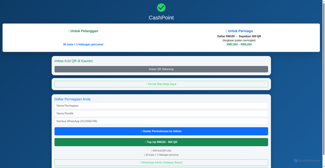 Security scan screenshot of https://cashpoint-id2p0mm7jg.edgeone.app/