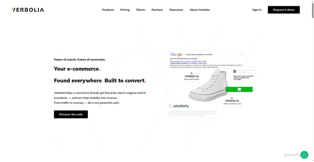 Security scan screenshot of https://verbolia.com