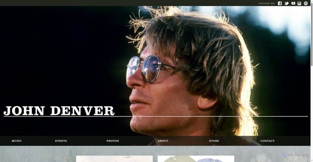 Security scan screenshot of https://johndenver.com/