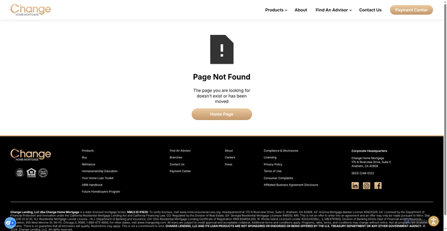 Security scan screenshot of https://www.changemtg.com/our-highlights/what-is-a-mortgage-loan-officer-a-complete-guide-for-retail-lenders