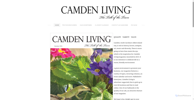 Security scan screenshot of http://camdenlivingonline.com/
