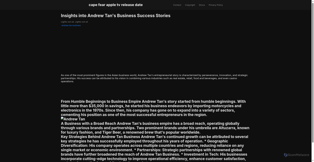 Security scan screenshot of https://antifazonlineblog-dpso1w19jbsi.edgeone.app/andrew-tan-business.html