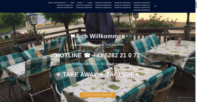Security scan screenshot of https://kebap-koenig.at