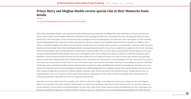 Security scan screenshot of https://sinardjajacannhugo-k77wcra0vq.edgeone.app/21730-prince-harry-and-meghan-markle-receive-special-visit-at-their-montecito-home-details.html