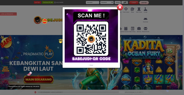 Security scan screenshot of https://babejd.icu/desktop/home