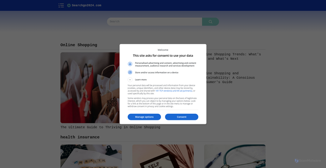 Security scan screenshot of https://searchgo2024.com/
