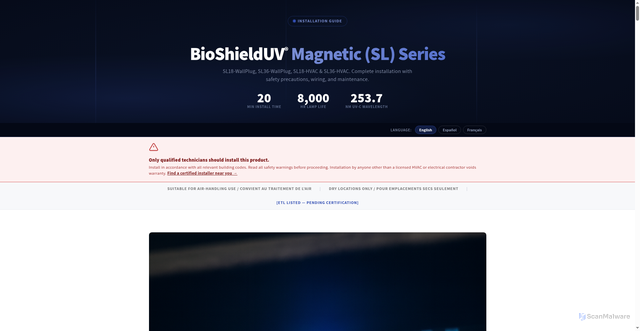 Security scan screenshot of https://installation-guide-v1-vex8u4dowk.edgeone.app/