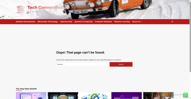 Security scan screenshot of https://techconnecthubs.com/norths
