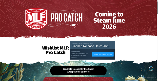 Security scan screenshot of https://www.mlfprocatch.com/