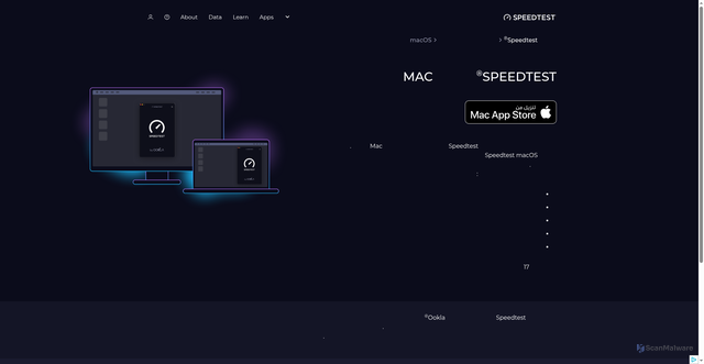 Security scan screenshot of https://bsingbox.pages.dev/ar/apps/mac