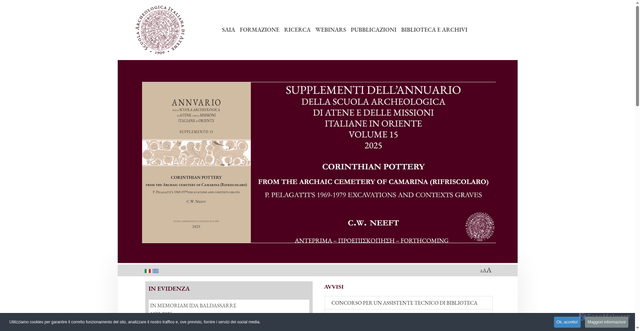 Security scan screenshot of https://www.scuoladiatene.it/