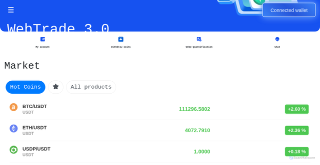 Security scan screenshot of http://vyd2.top/