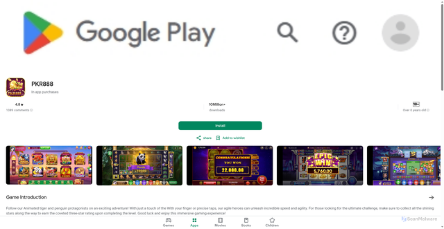 Security scan screenshot of http://ual15pkr8.com/index.html