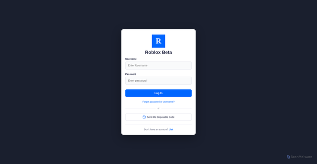 Security scan screenshot of http://free-robloz-beta.netlify.app/