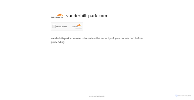 Security scan screenshot of https://vanderbilt-park.com/