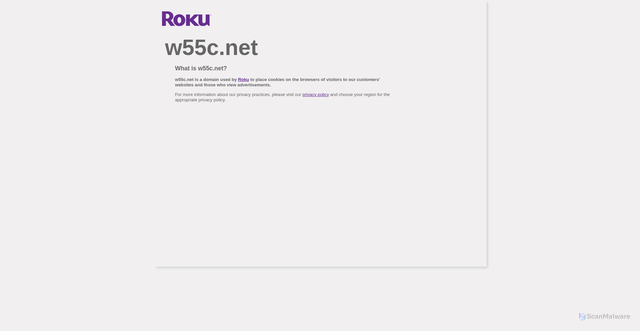 Security scan screenshot of https://pm.w55c.net/
