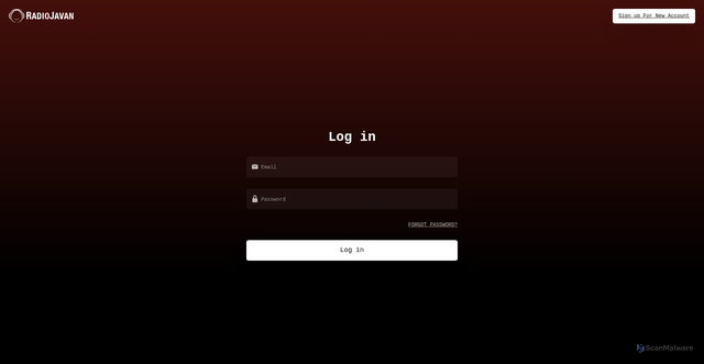 Security scan screenshot of https://rj-desktop.pages.dev/login
