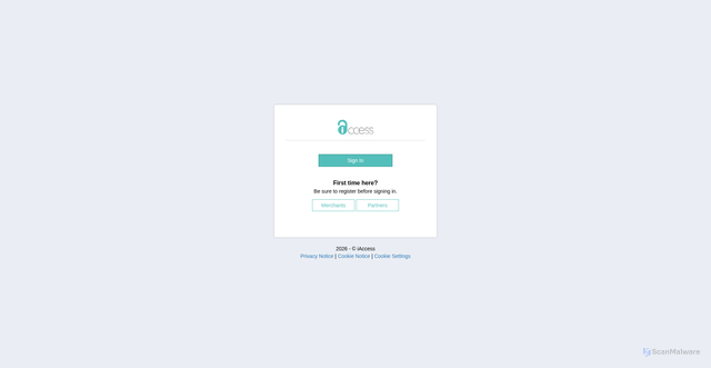 Security scan screenshot of https://stg-az.iaccessportal.com