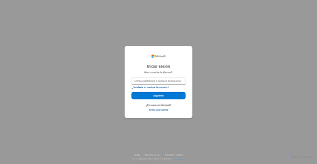 Security scan screenshot of https://reactivar-microsoft-live.iceiy.com/