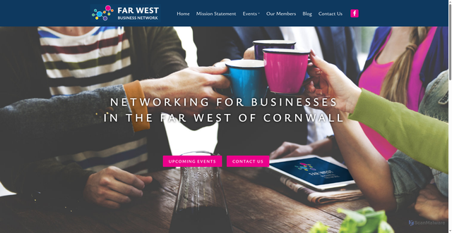 Security scan screenshot of https://www.farwestbusiness.co.uk/