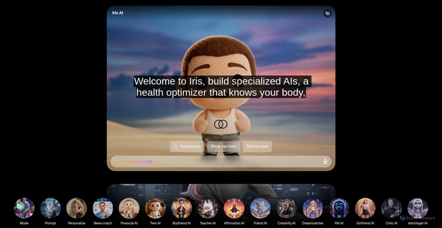 Security scan screenshot of https://iris.me/