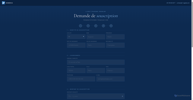 Security scan screenshot of https://souscriptionenligne-tash6ch42c.edgeone.app/