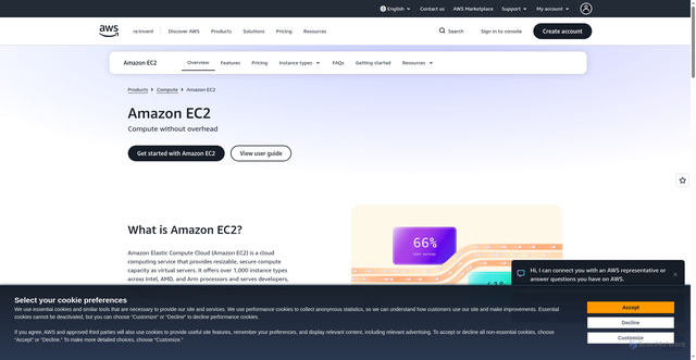 Security scan screenshot of https://ec2.il-central-1.amazonaws.com