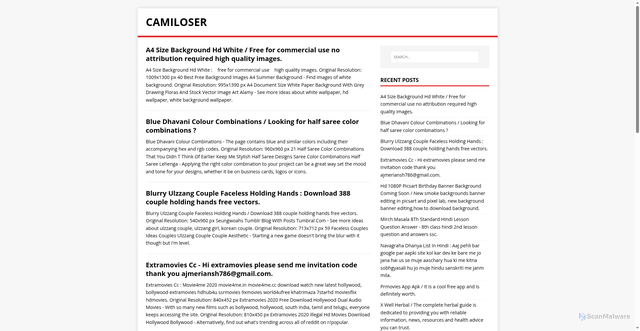 Security scan screenshot of http://resolima.pages.dev/