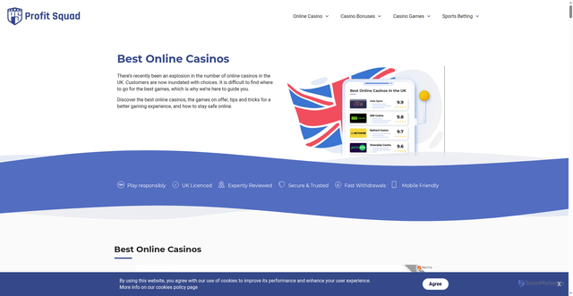 Security scan screenshot of https://olexyfresh.com/