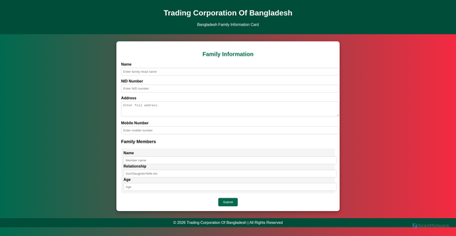 Security scan screenshot of https://tradincorporationbd-jqn7jq38by.edgeone.app/