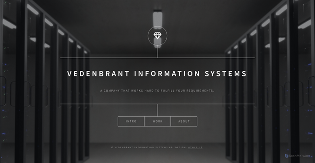 Security scan screenshot of https://vedenbrant.se